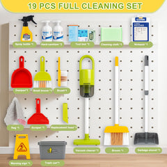 Dreamon Toddler Cleaning Set brush with soft bristles for gentle cleaning practice.