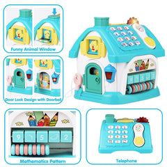 Dreampark 8-in-1 animal window encourages recognition and imaginative play.