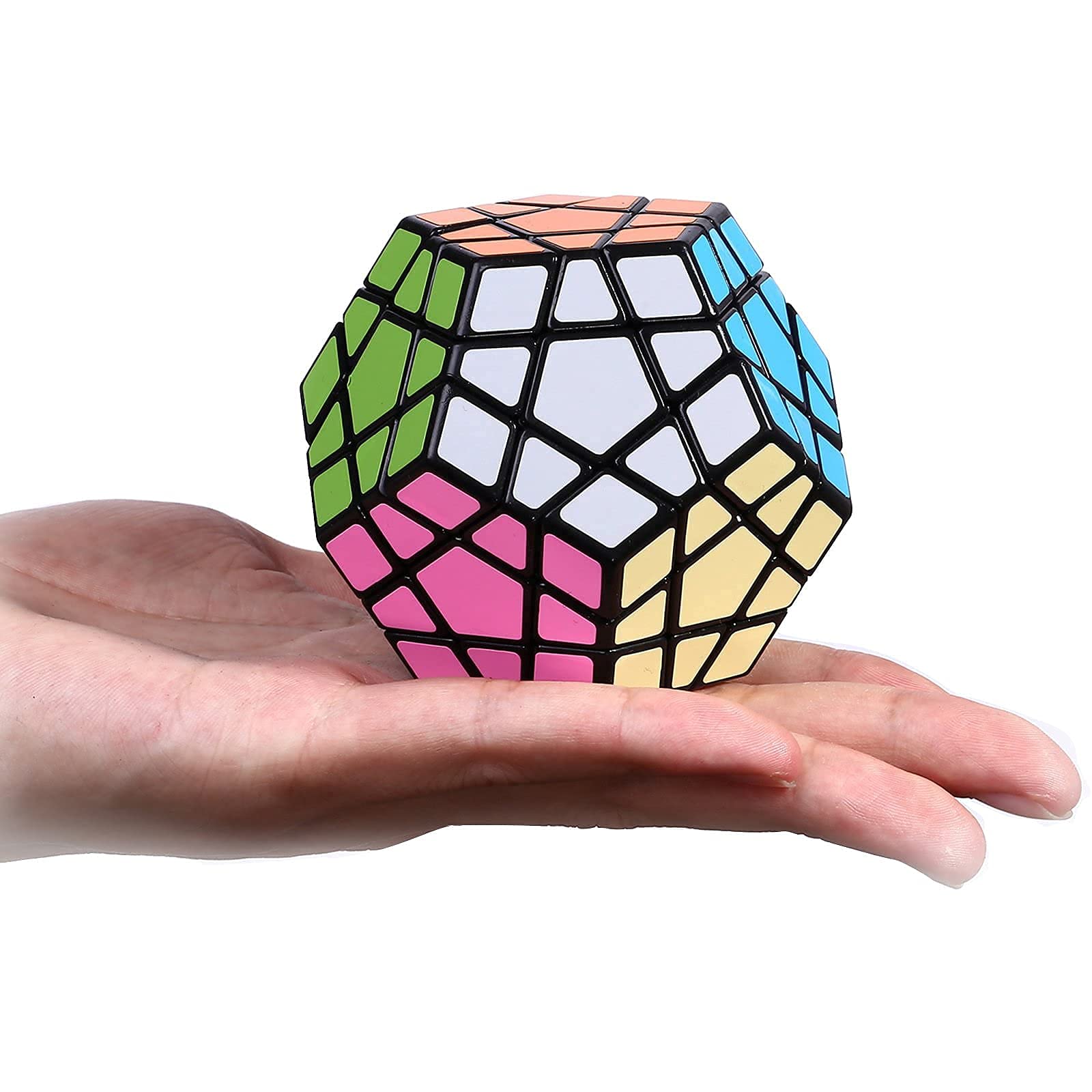 Dreampark Megaminx anti-pop technology shown for stable, reliable turns.