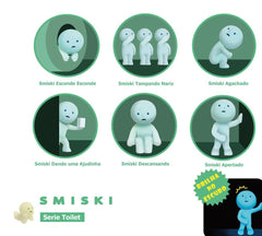 Dreams Smiski glow-dark detail highlights cute hidden creatures in dim rooms