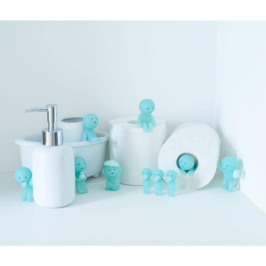 Dreams Smiski toilet series blind box pack invites surprise collectibles for shelf display