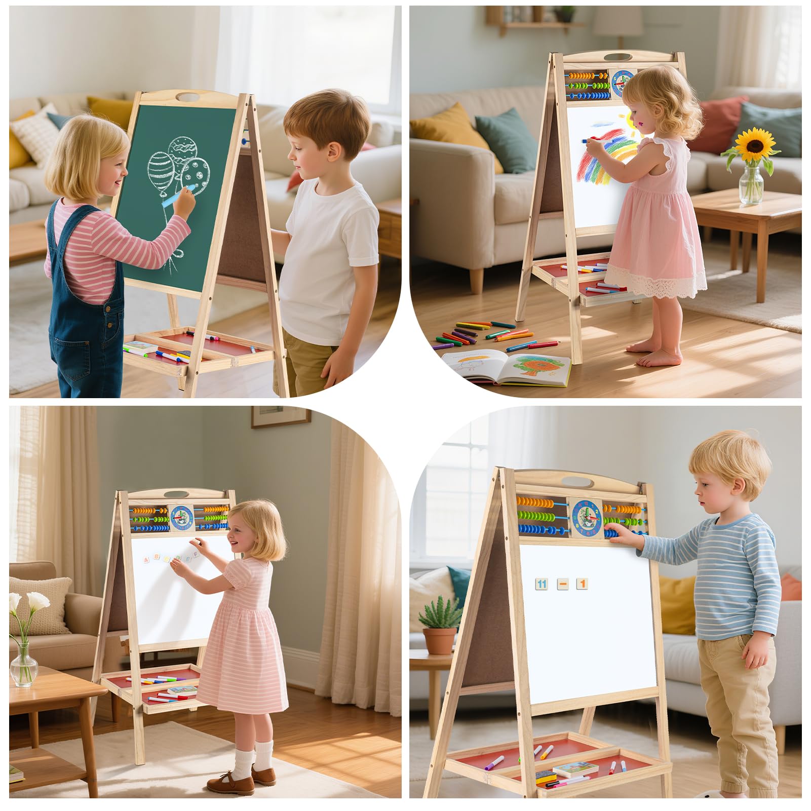 Dreamtailor easel foldable design for easy storage.