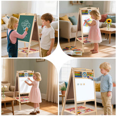 Dreamtailor easel foldable design for easy storage.