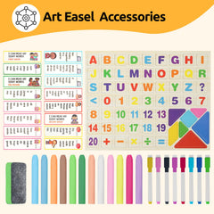Dreamtailor magnetic whiteboard side supports early literacy through playful magnet use.