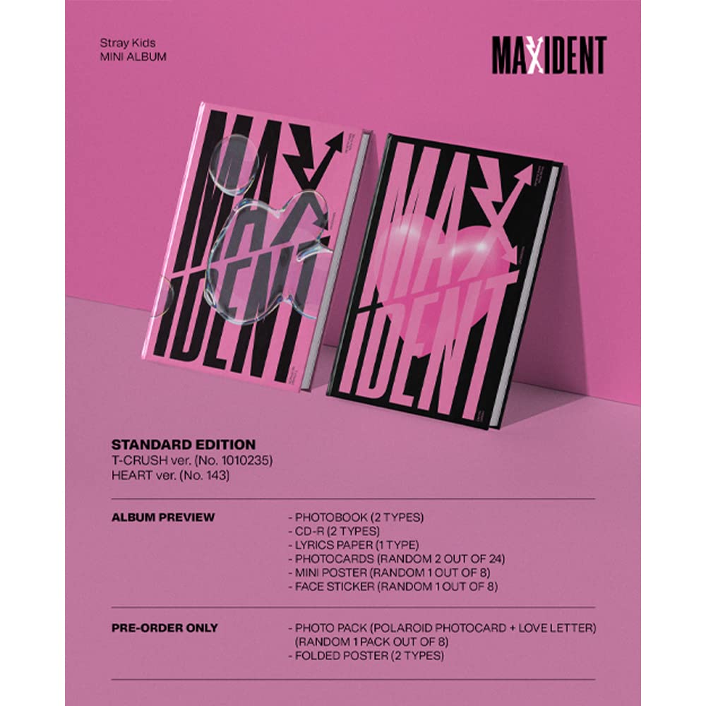 Dreamus Stray Kids MAXIDENT photobook; immersive visuals for your collection.