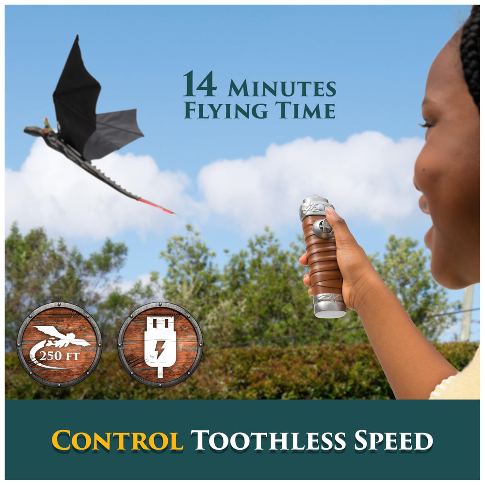 2.4GHz controller for responsive control of Krokmou during adventures