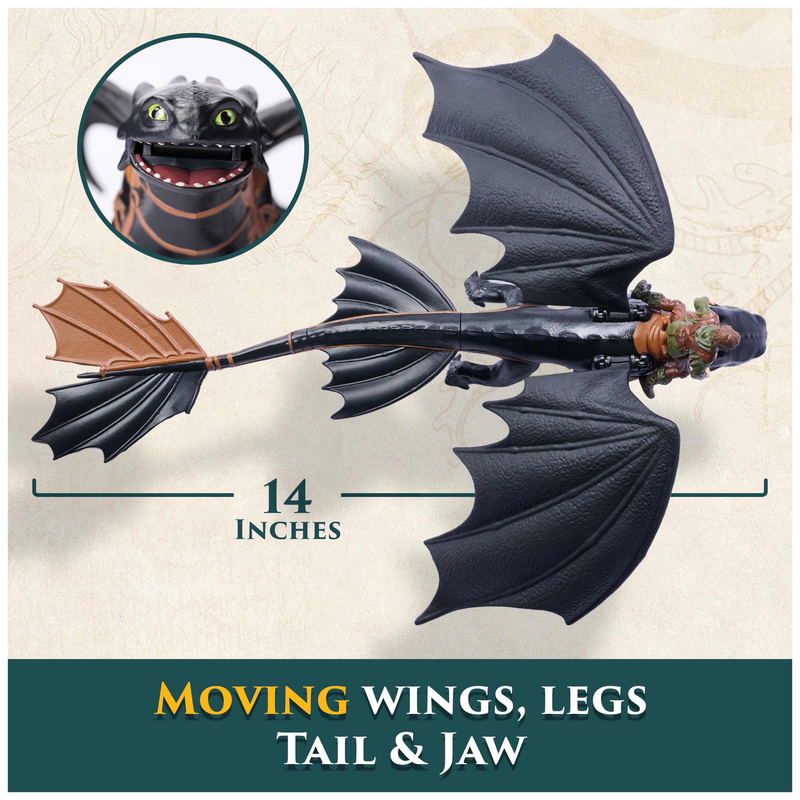 DreamWorks Dragons authentic movie styling sparks recognizable scenes from the films
