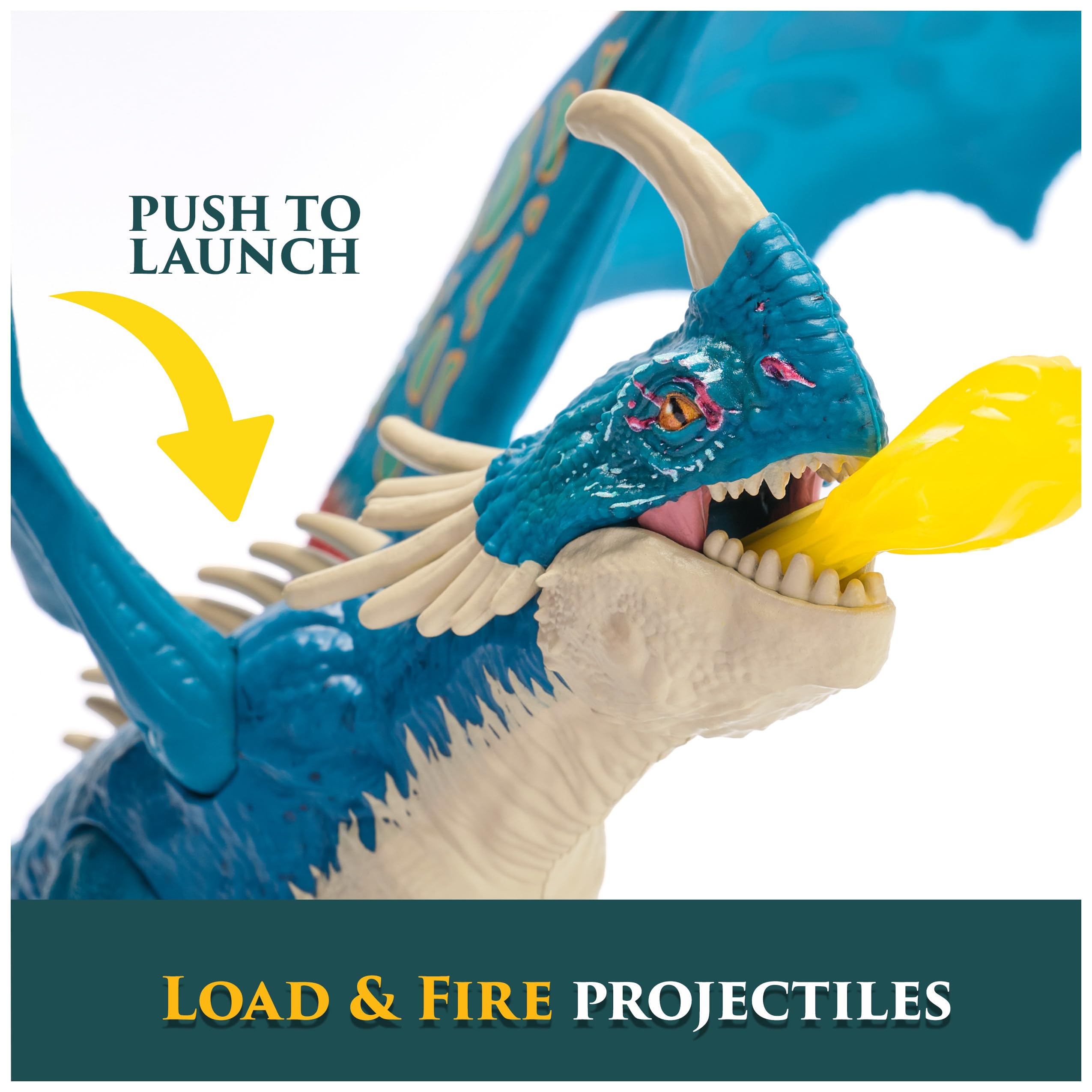 DreamWorks Dragons Deadly Nadder 10-inch scale ideal for shelf display.