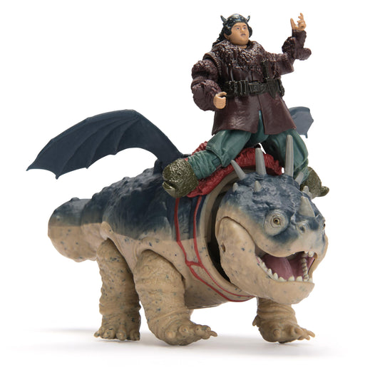 DreamWorks Dragons Gronckle wings, tactile action for imaginative play