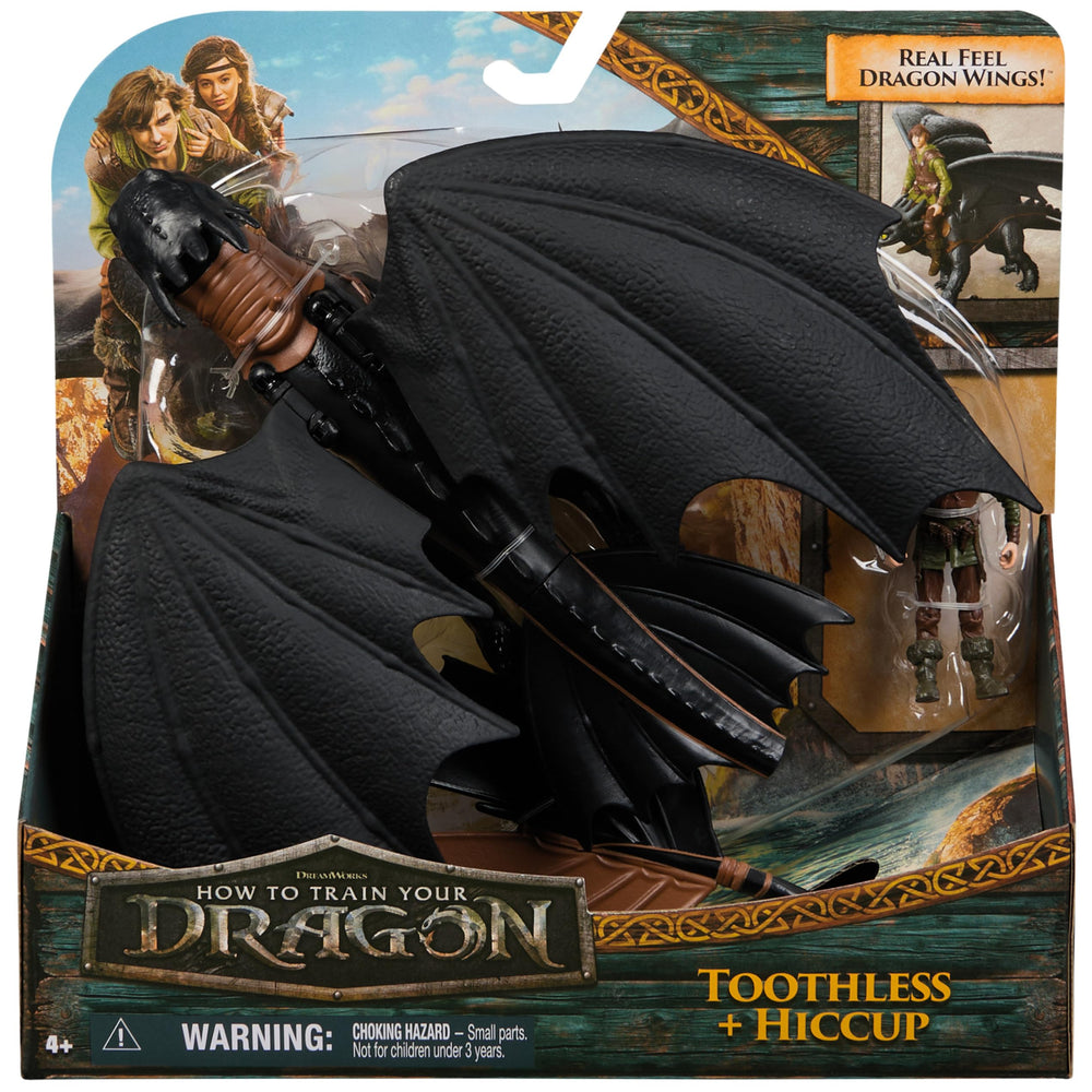 DreamWorks Dragons Hiccup 3-inch rider for quick, interactive dragon adventures