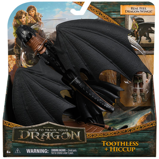 DreamWorks Dragons Hiccup 3-inch rider for quick, interactive dragon adventures