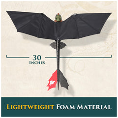 Krokmou adjustable tail enables precise steering during flights