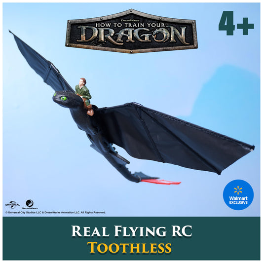 Krokmou RC dragon with flapping wings for lifelike motion during play