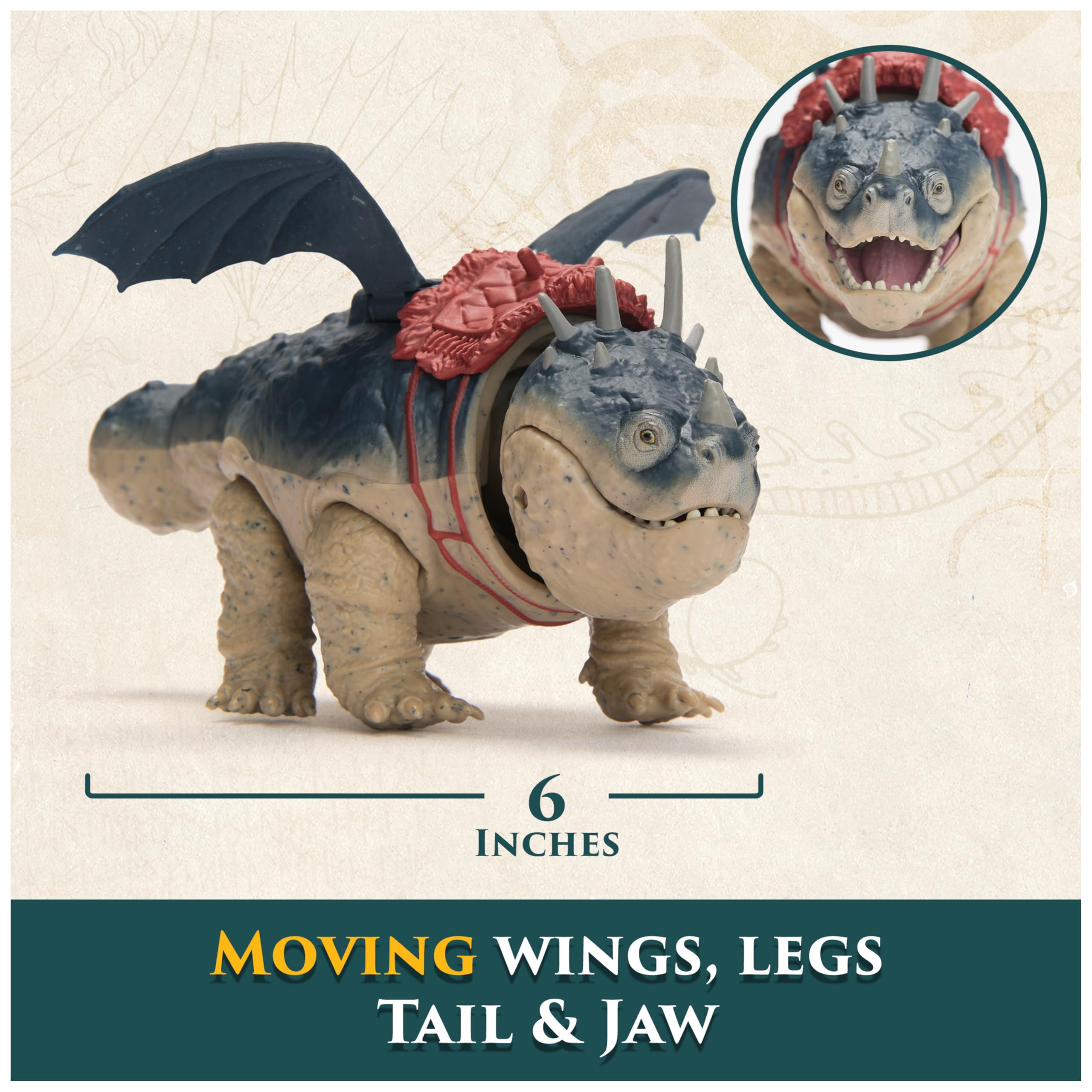 DreamWorks Dragons authentic movie styling for fans and pretend cinema