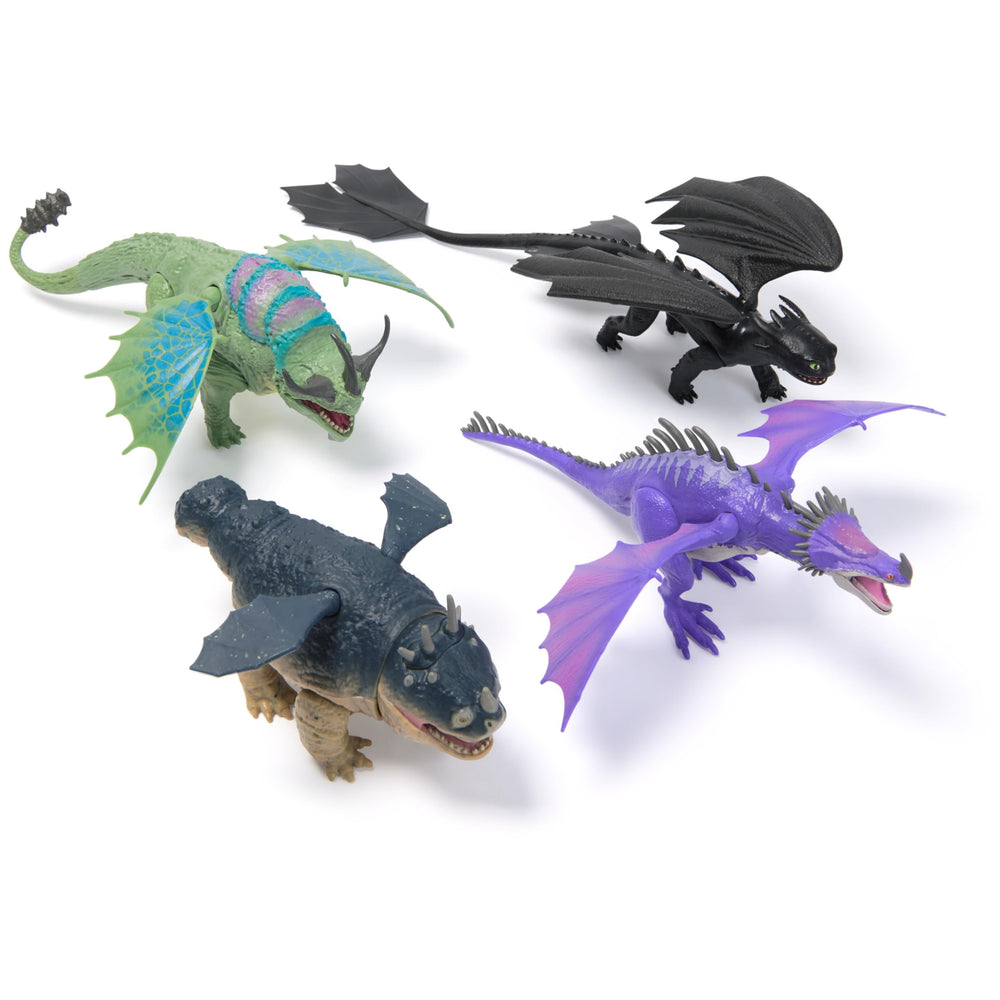 DreamWorks Dragons Rumblehorn figure ready for kids' play sessions and adventures.
