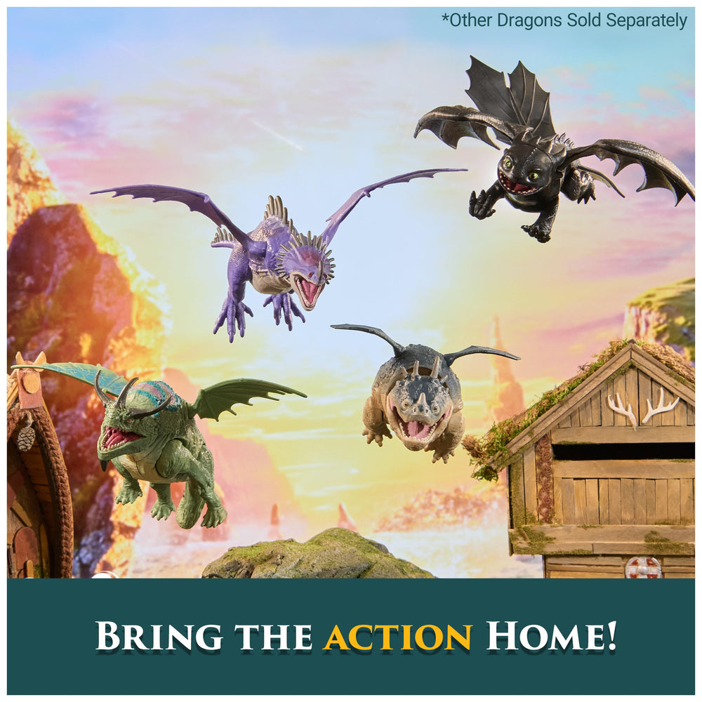 DreamWorks Dragons Rumblehorn packaging photo suitable for gifting displays.