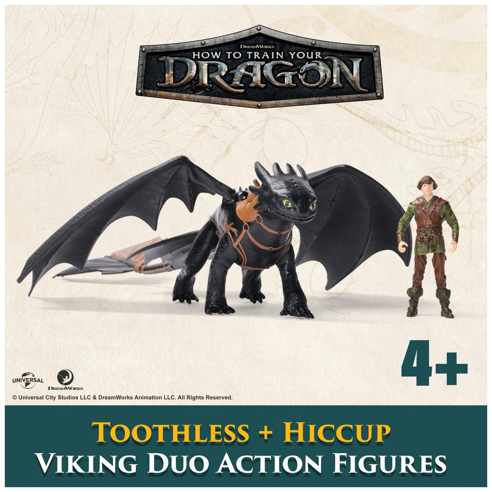 DreamWorks Dragons saddle pegs allow secure Hiccup attachment during flight-inspired play
