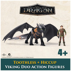 DreamWorks Dragons saddle pegs allow secure Hiccup attachment during flight-inspired play