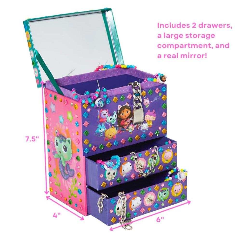 DreamWorks Gabby’s Dollhouse adhesive gems add sparkle for creative projects.