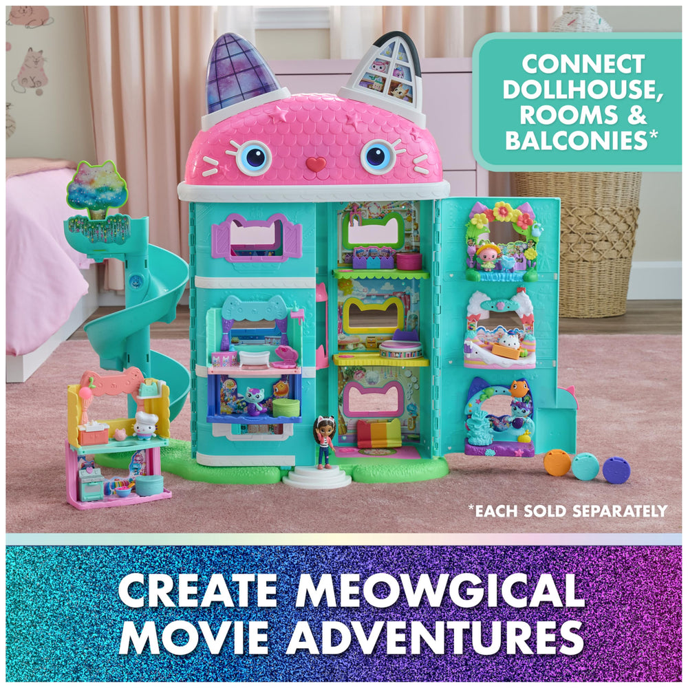 DreamWorks Gabby's Dollhouse delivery unbox reveals a surprise accessory.