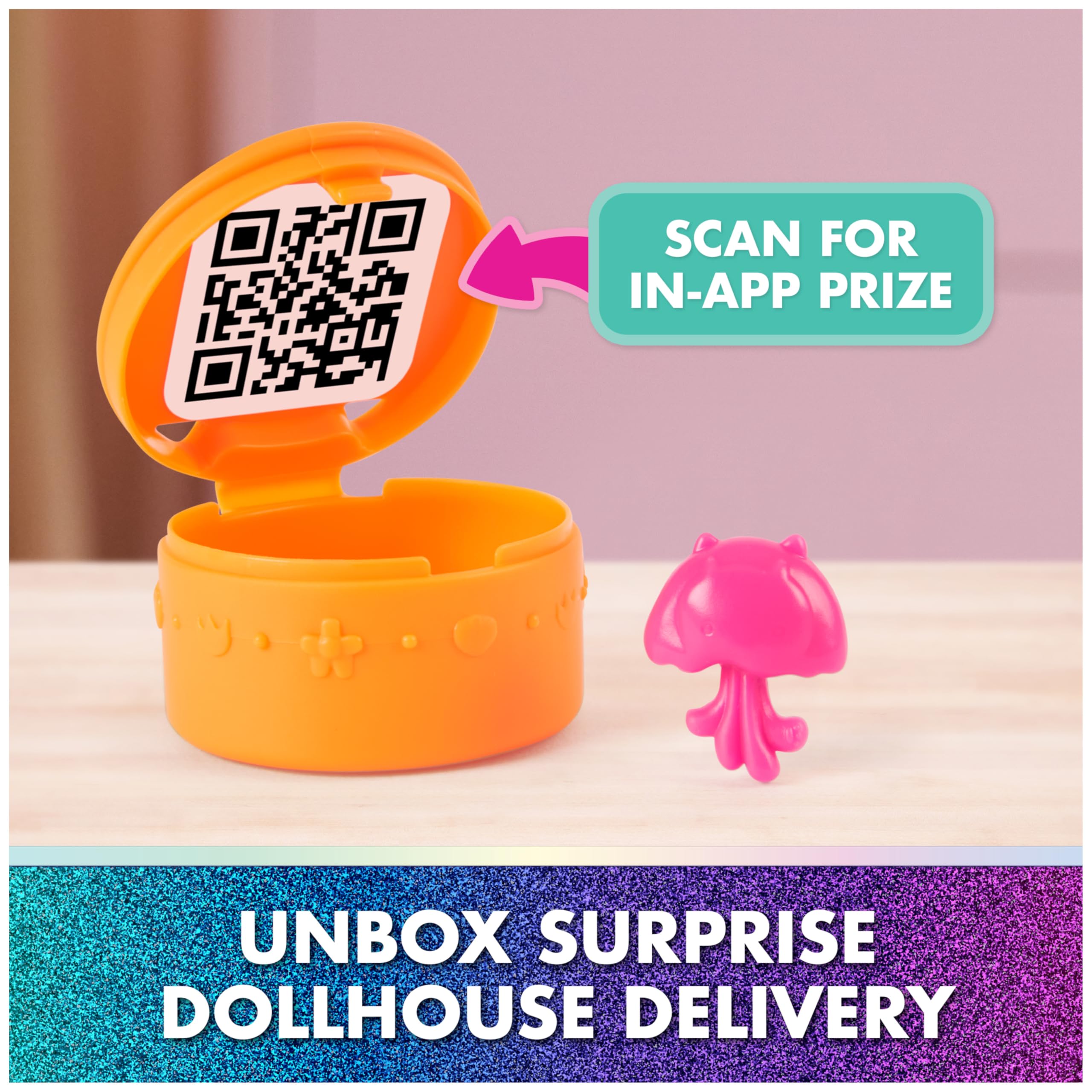 DreamWorks Gabby's Dollhouse dollhouse furniture set for creating cozy rooms.