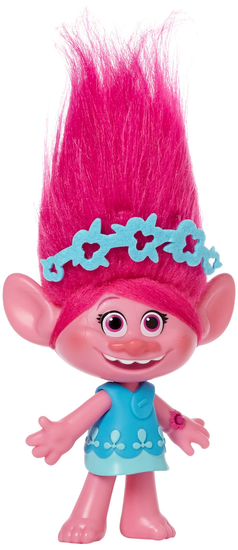DreamWorks Trolls Poppy front view figure for imaginative play and singing moments