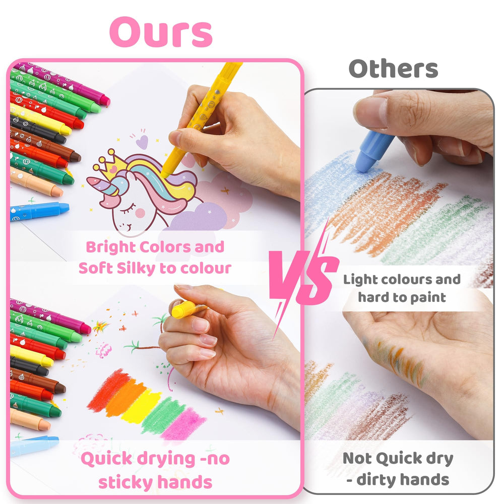 DreamyCandy easy grip for toddlers, supports comfortable drawing and grip.