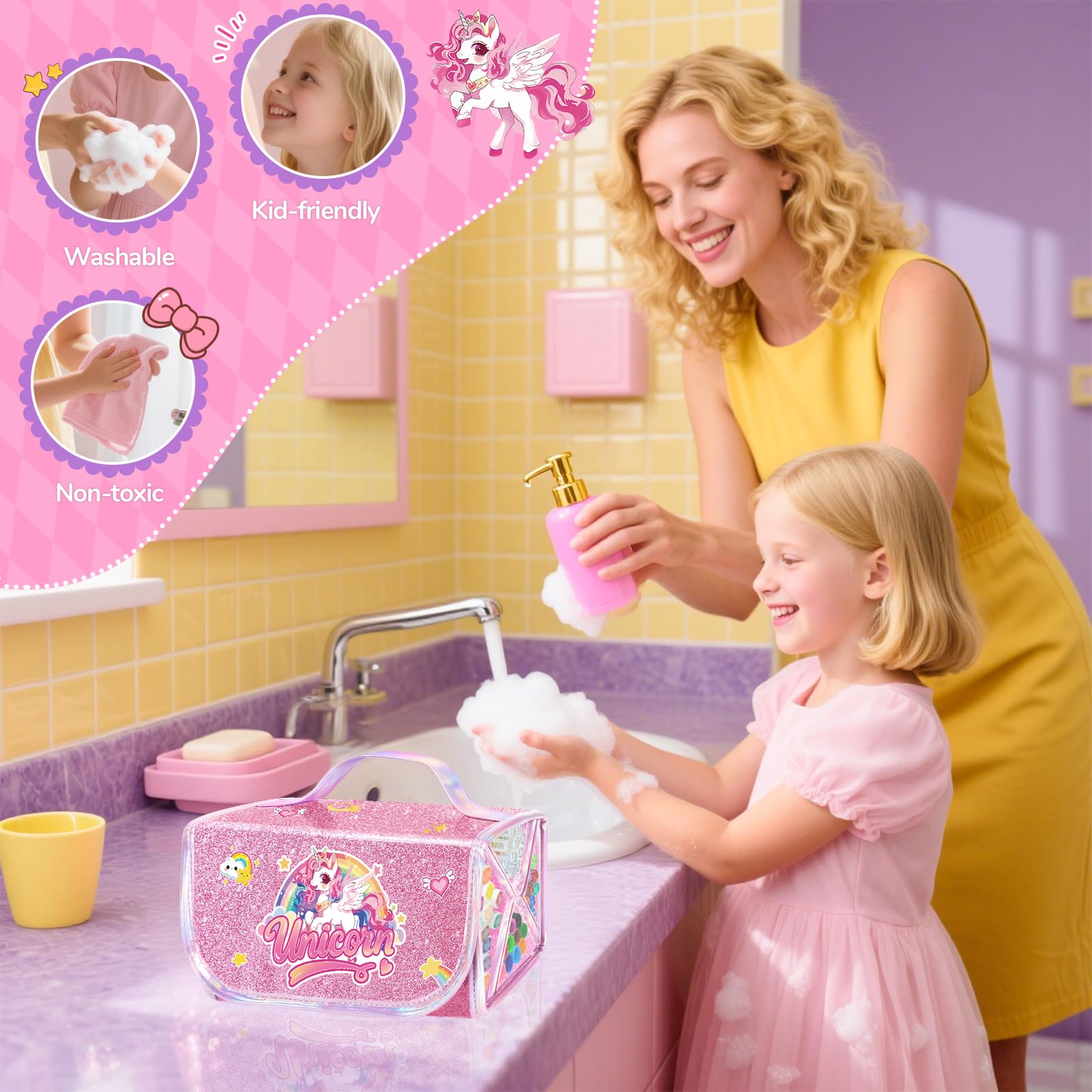 DreamyCandy unicorn stickers inspire cute details and imaginative storytelling.
