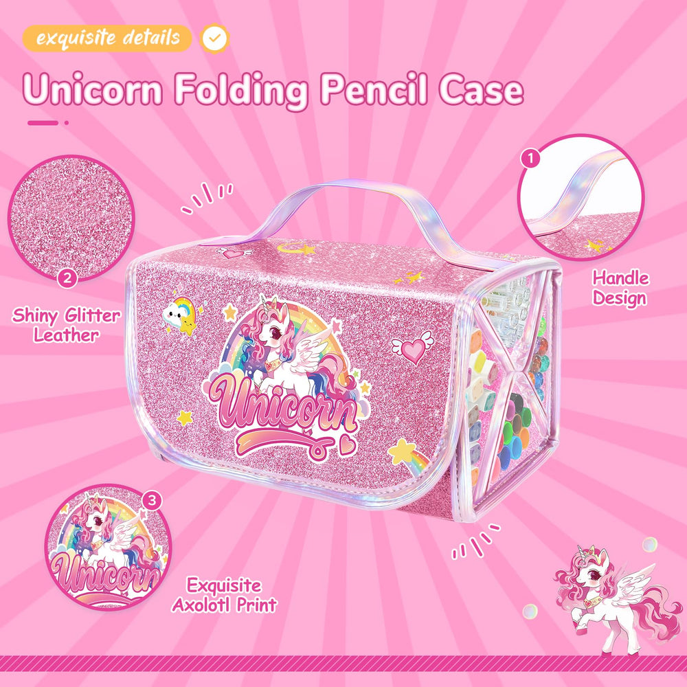 DreamyCandy washable fine-tip markers provide precise lines and easy cleanup.