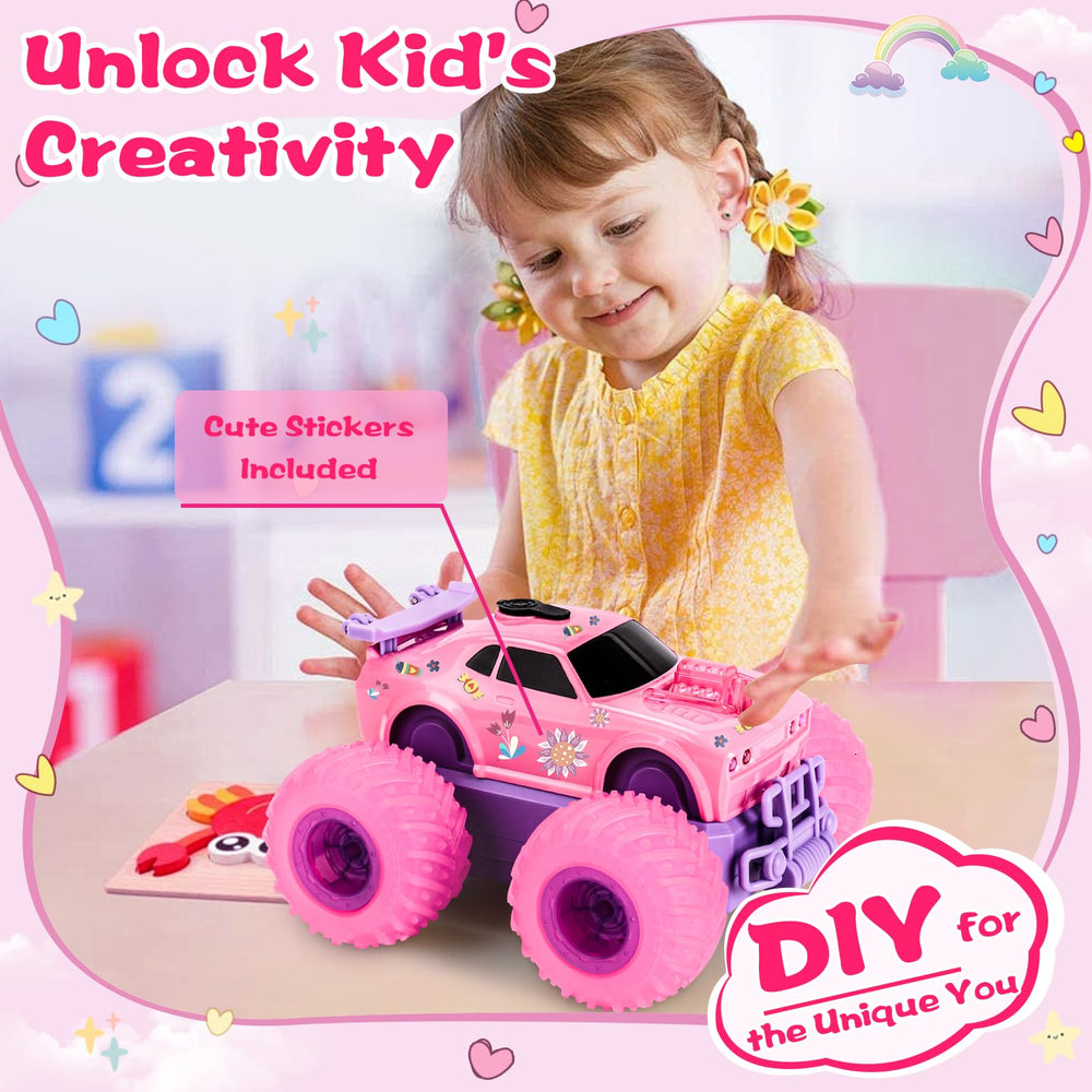 Drefirsa Princess RC Car colorful wheel lights for vibrant racing