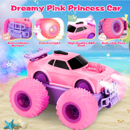 Drefirsa Princess RC Car with DIY stickers for creative customization