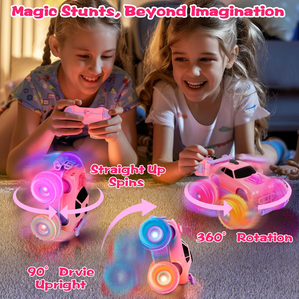 Drefirsa Princess RC Car headlights for enhanced visibility during play