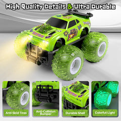 Drefirsa remote control car features 4WD and dual motors for strong traction.