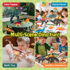 Drefirsa Stegosaurus figure adds vivid detail to dinosaur scenes.