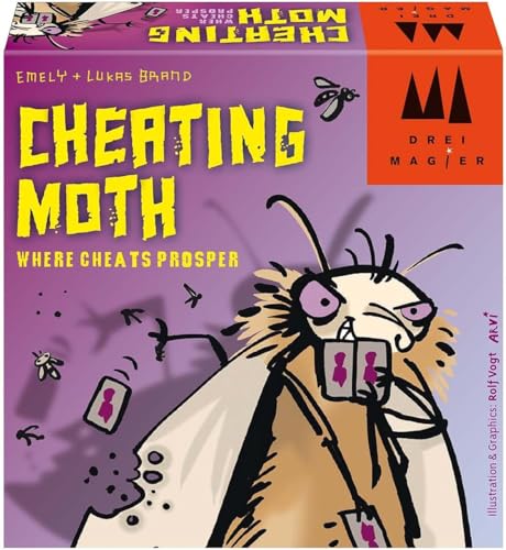 Drei Magier Cheating Moth oldest player receives the guard bug, fueling bluffing.