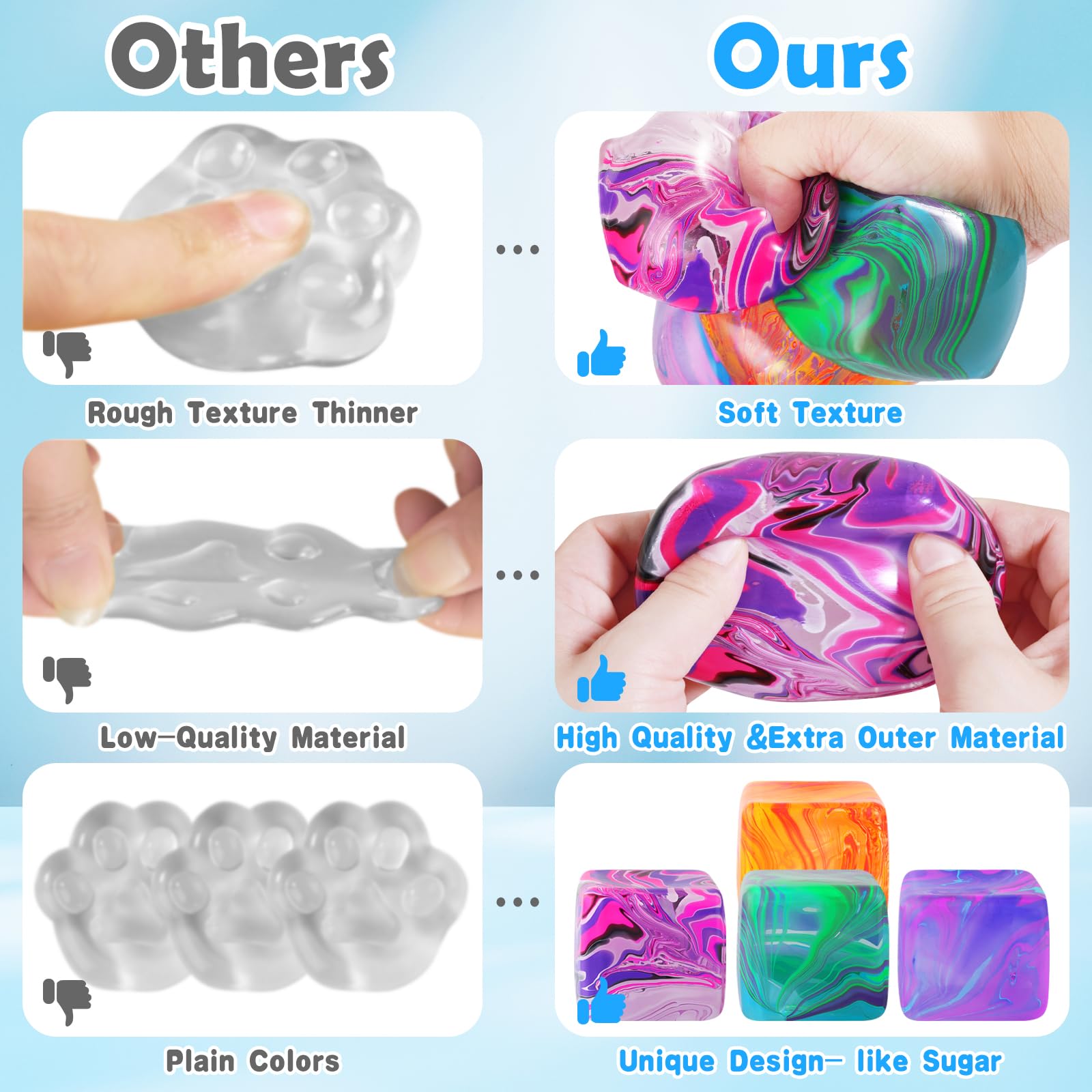 Drephere classroom party favor featuring playful sensory cube for kids.