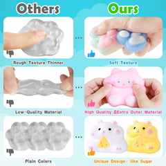 Drephere Taba Hamster Squishies – durable, safe squeeze for quick breaks.