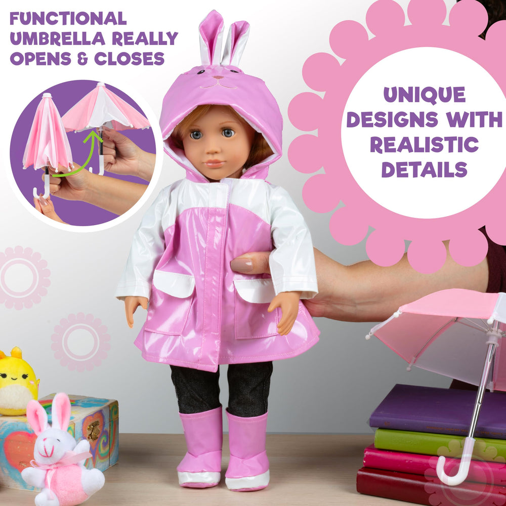 Dress Along Dolly 18-inch doll fit ensures versatile play across brands.
