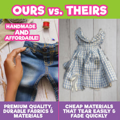 Dress Along Dolly doll purse, adds a charming accessory for pretend play.