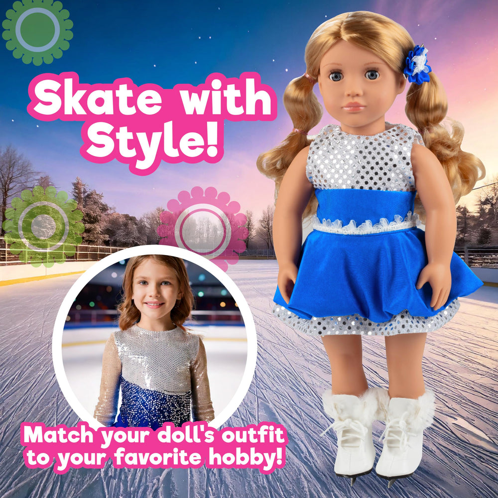 Dress Along Dolly ready-to-perform look encourages imaginative play