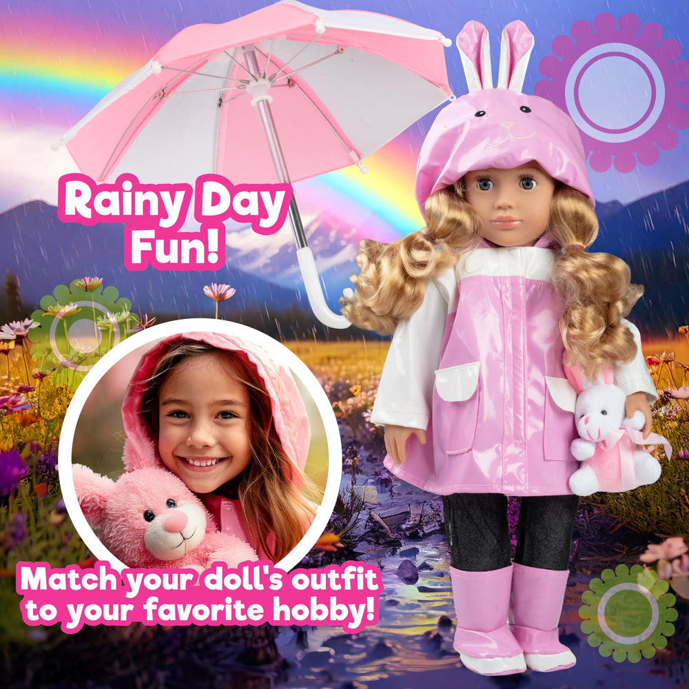 Dress Along Dolly gift-ready 4pc set for Easter baskets and birthdays.