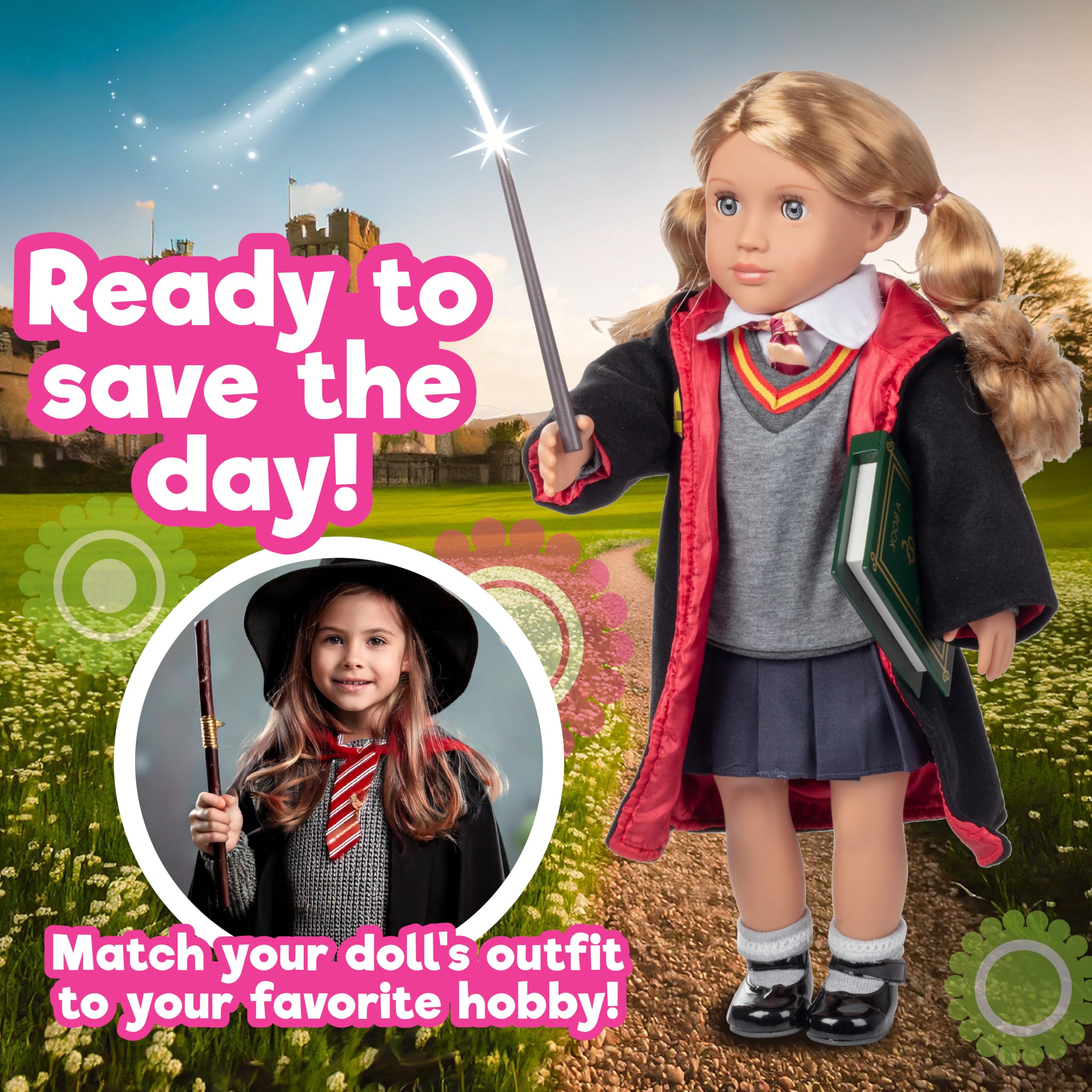 Dress Along Dolly Hermione shoes finish the ready-to-play ensemble.