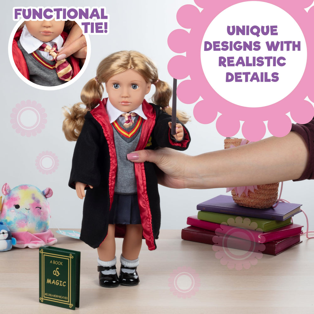 Dress Along Dolly Hermione skirt completes a polished school uniform look.