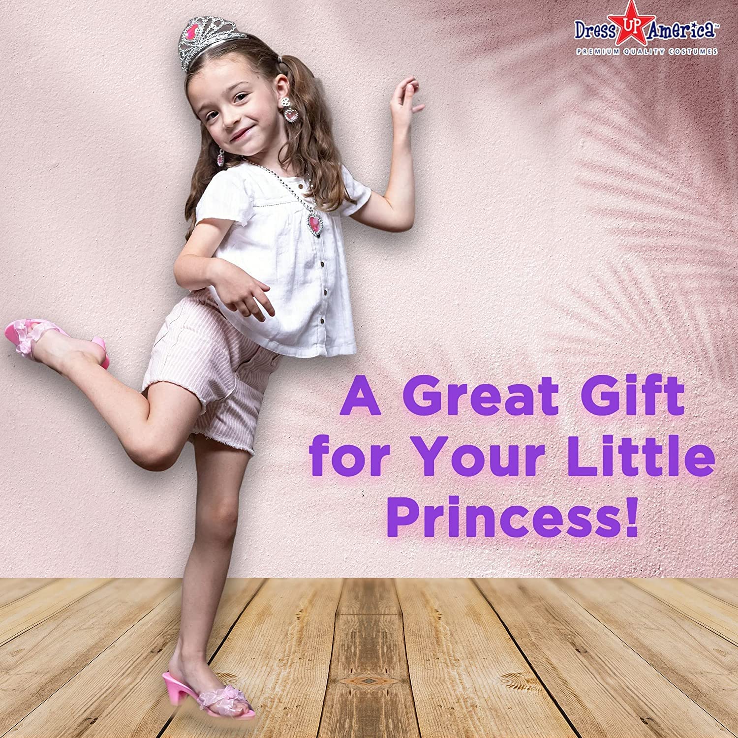 Dress Up America princess necklace adds completing touch for royal outfit