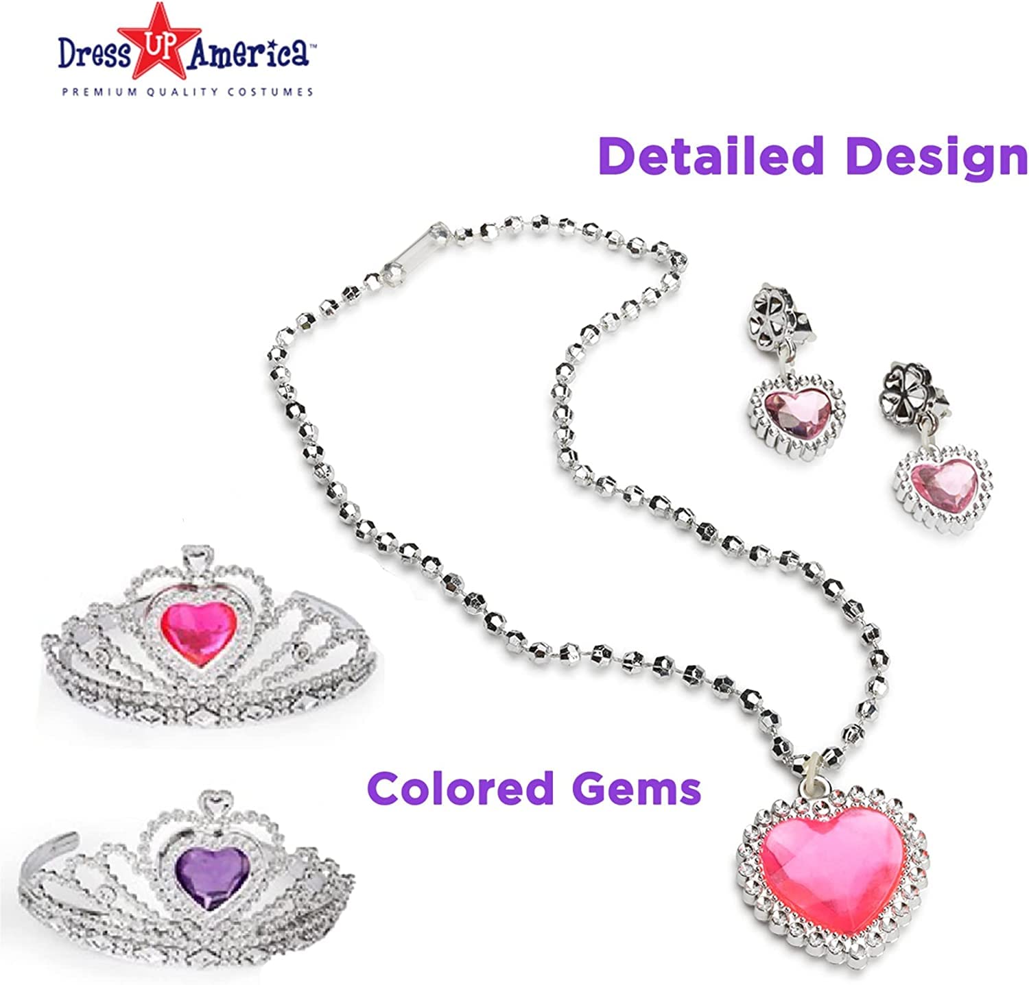 Dress Up America ribbon and jewels add varied style to every costume