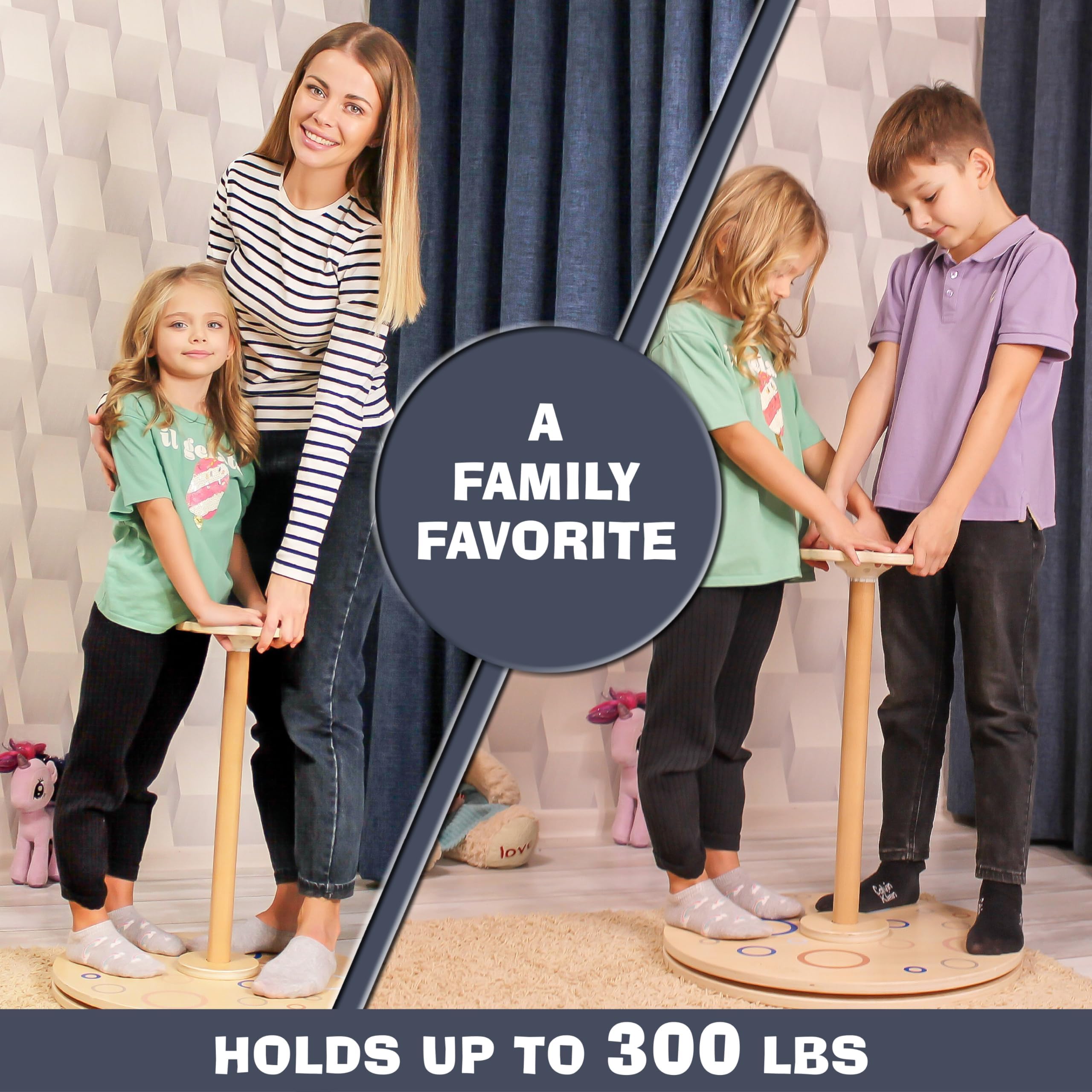 Driddle toddlers enjoying balance toy indoors to boost coordination and confidence