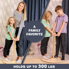Driddle toddlers enjoying balance toy indoors to boost coordination and confidence