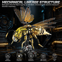Driveplexpro bee assembly shows a satisfying gear system and precision fit