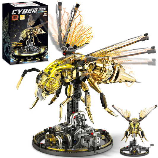 Driveplexpro mechanical bee body detail for premium display