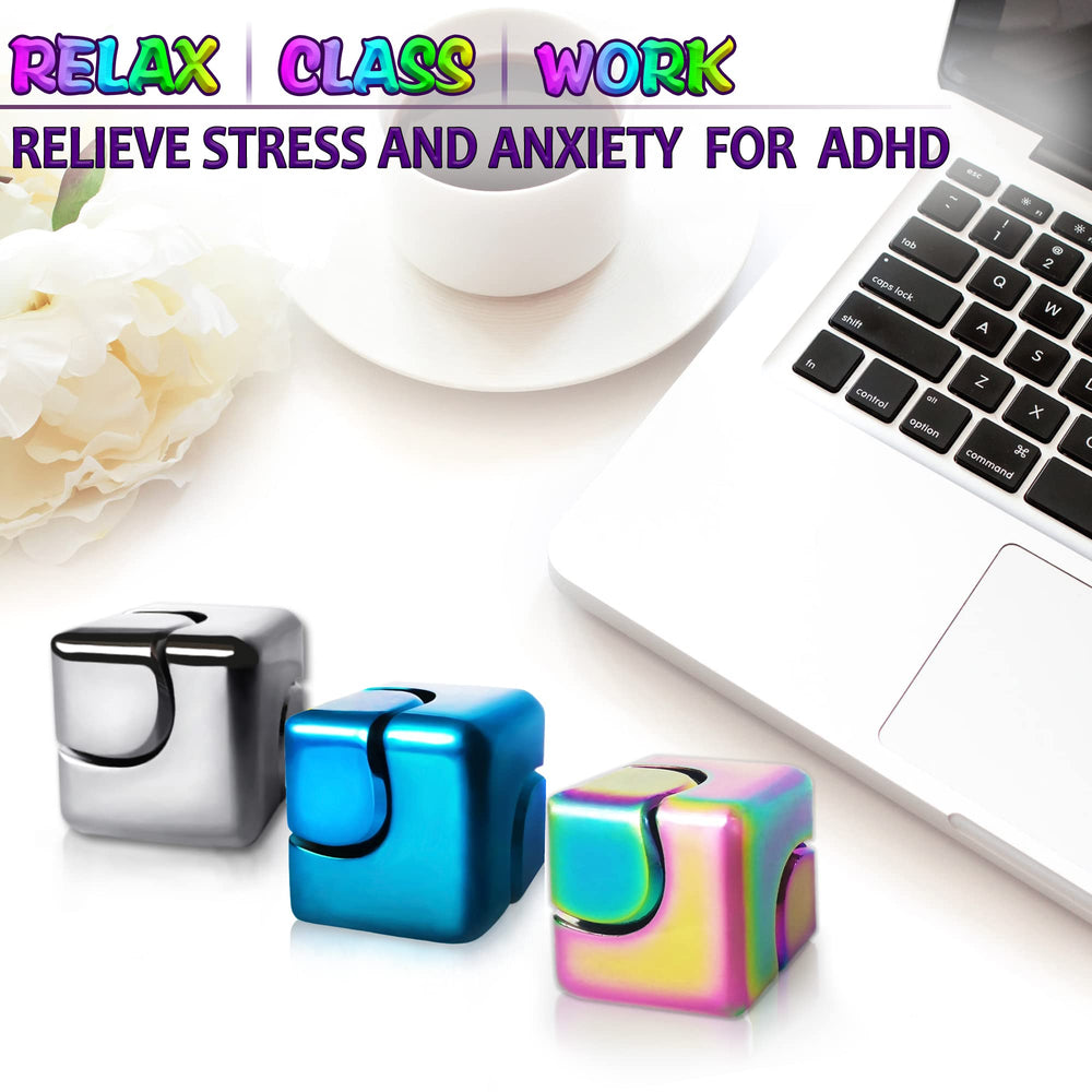 Dr.Kbder fidget spinner cube offers tactile relief and portable distraction for busy days.